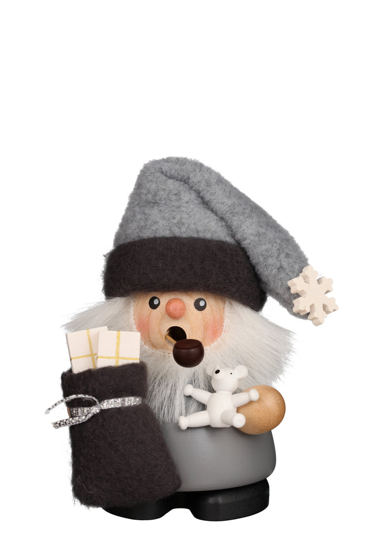 ULB - 010697 - Weihnachtsmann grau, Räuchermann, Ulbricht - 10.5cm' 2024