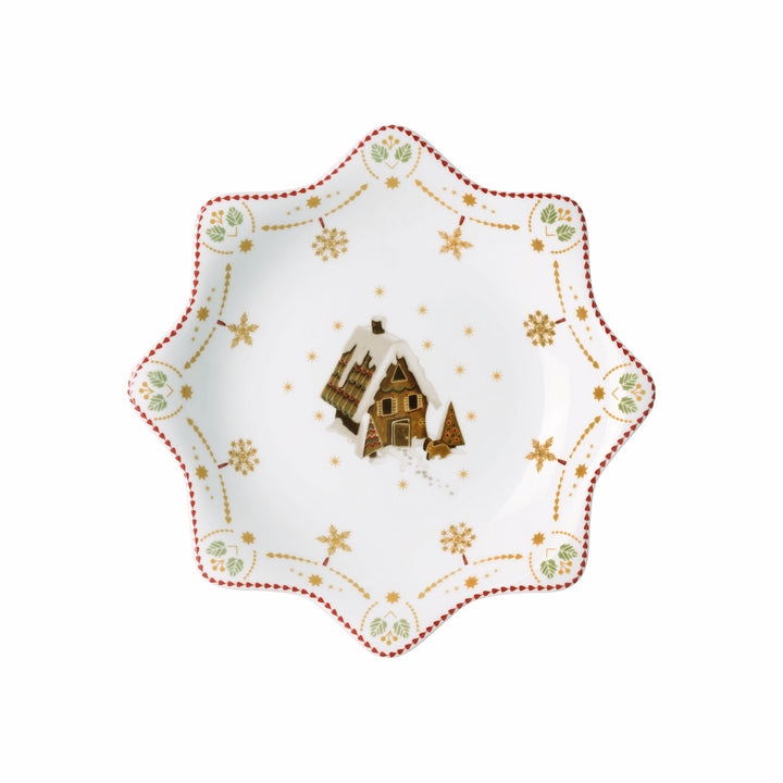Christmas Love, Sternschale 25 cm, Hutschenreuther 2025