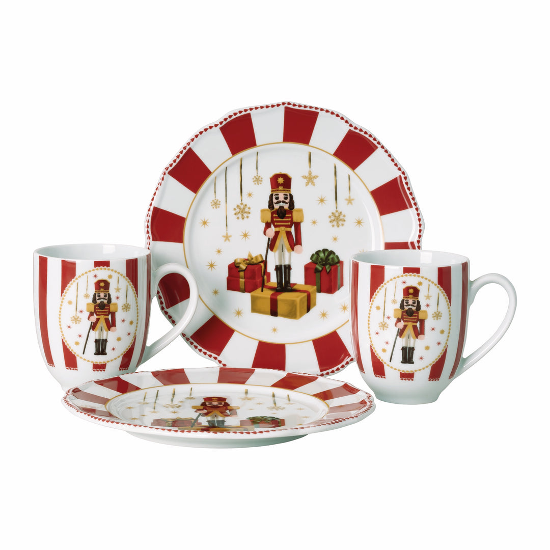 Noël Love red, Set 4-pl., Hutschenreuther 2025