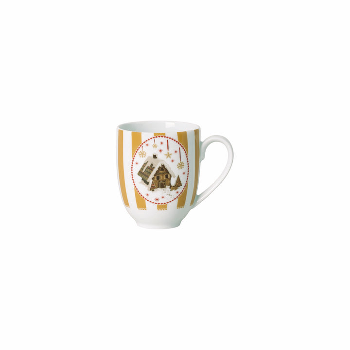 Christmas Love beige, Becher mit Henkel, Hutschenreuther 2025