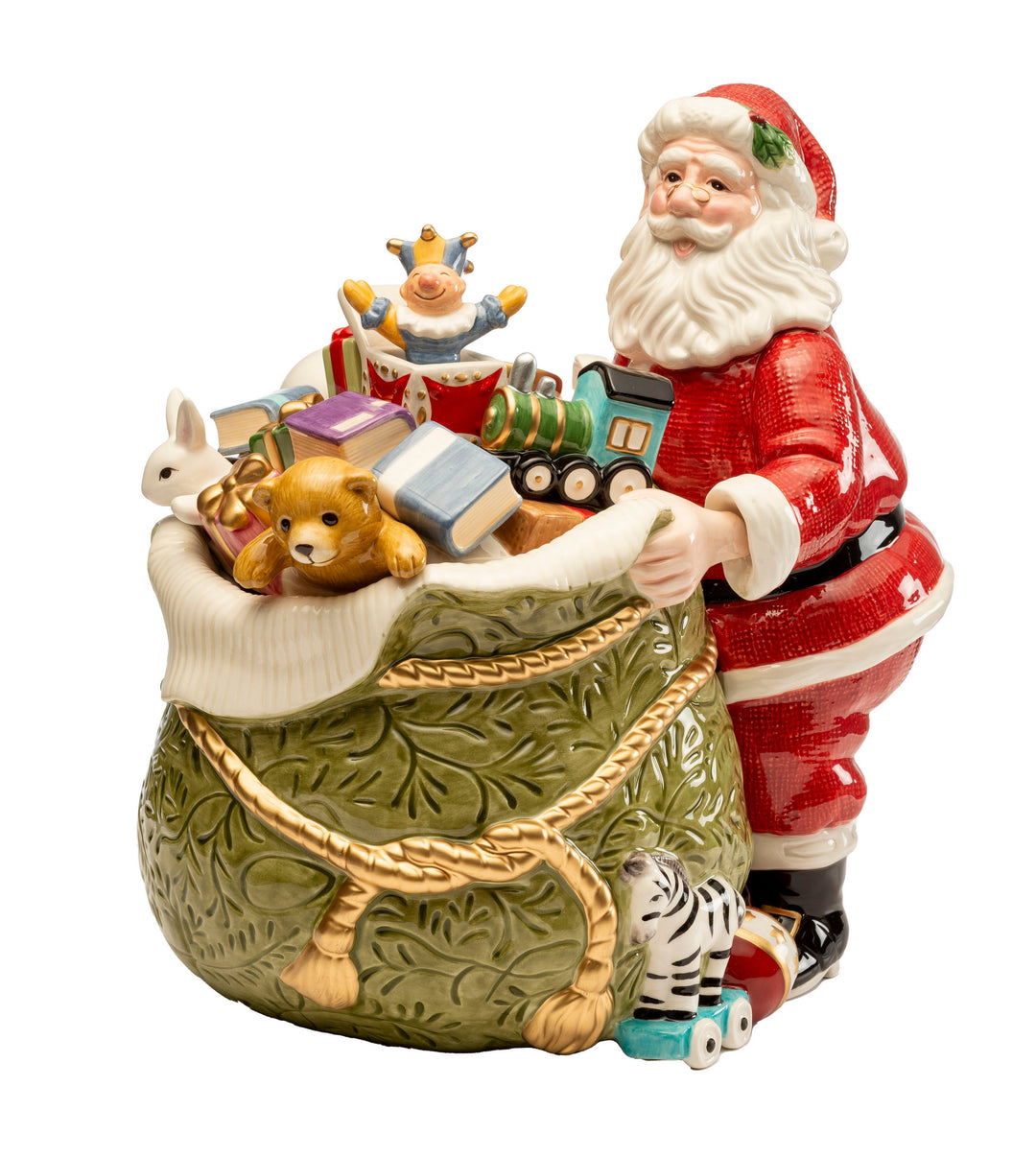 Fitz & Floyd Christmas Collection Άγιος Βασίλης με δώρα - 34cm - 2024
