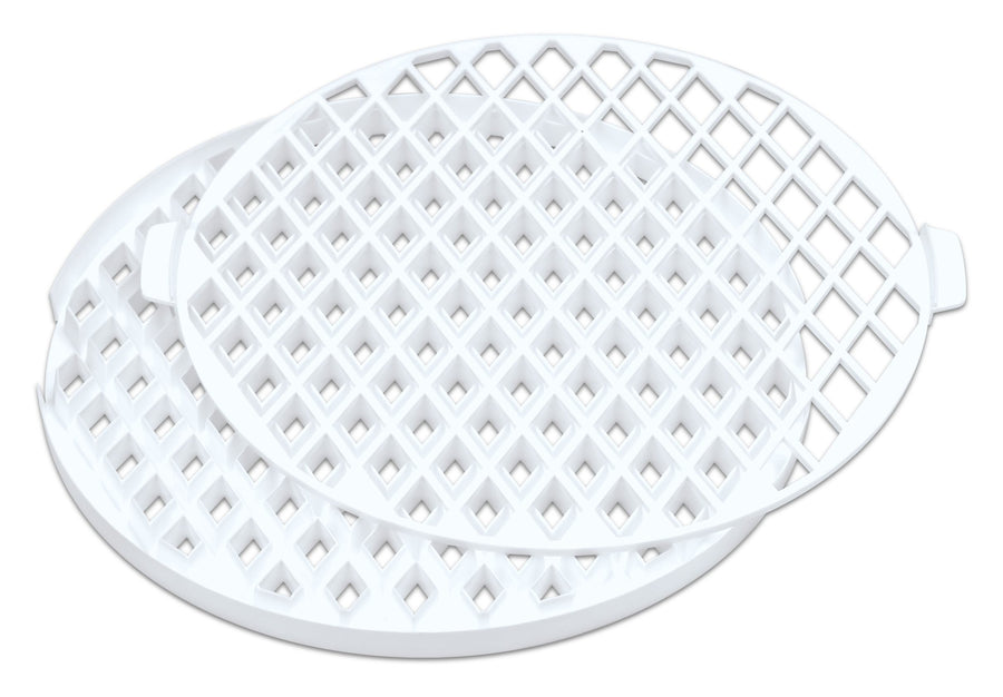 ST - 547018 - Städter 'BACKZUBEHÖR - Gitterstanze ø 30 cm Weiß Rund'
