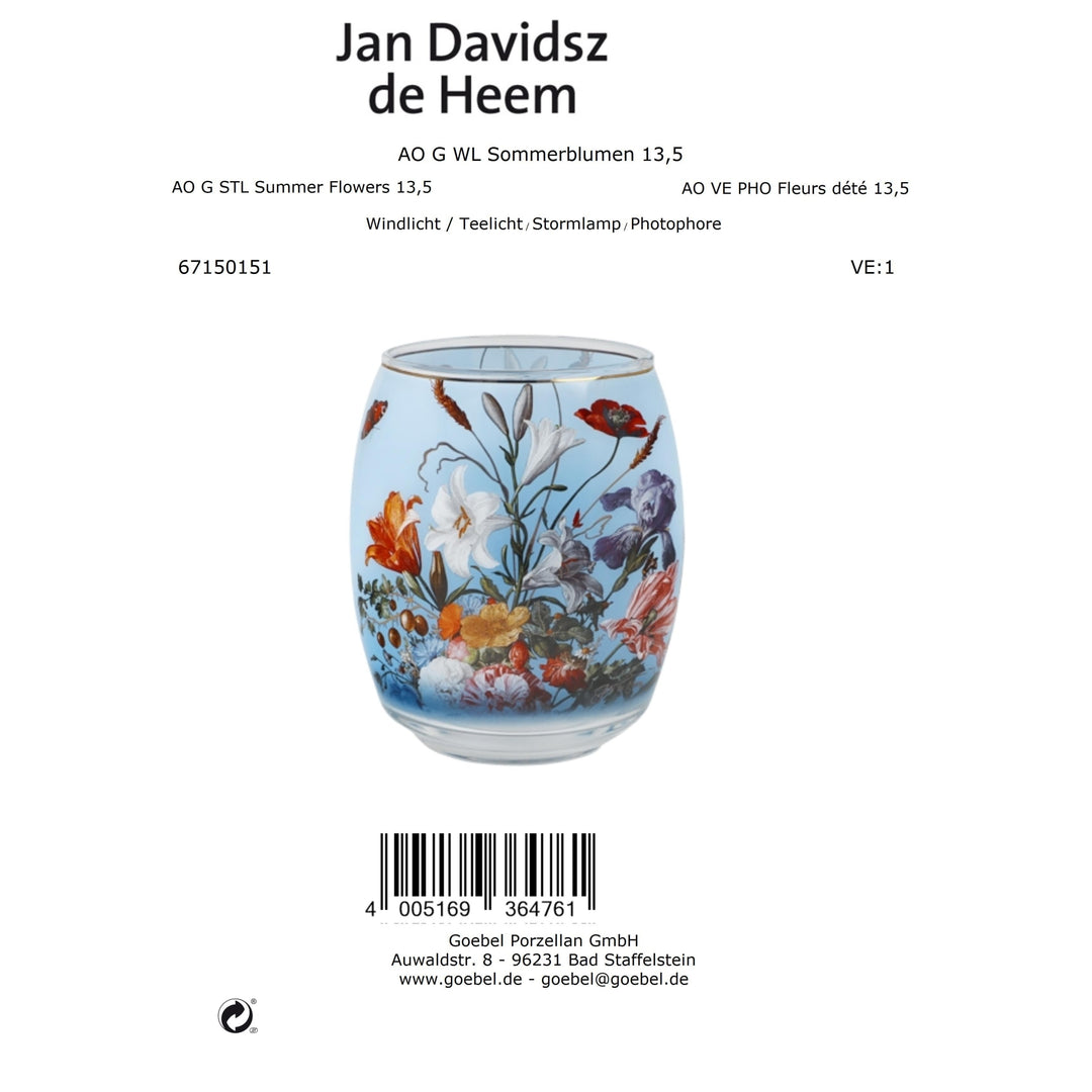 Goebel Jan Davidsz de Heem - Lantern - Summer flowers