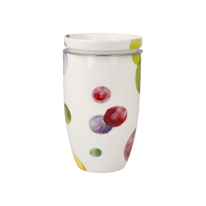 23123381 - Accessoires Teetasse mit Deckel und Sieb, Goebel, Teetasse mit Teesib 2024