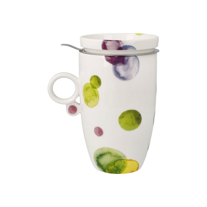23123381 - Accessoires Teetasse mit Deckel und Sieb, Goebel, Teetasse mit Teesib 2024
