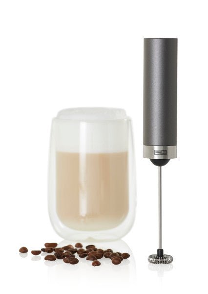 AdHoc - MS21 - AdHoc, Milch - / Saucenschäumer Rapid 3, dark grey, inkl. 3 Batterien
