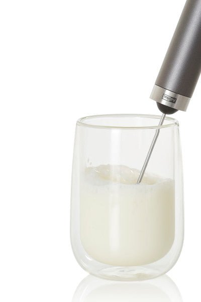 AdHoc - MS21 - AdHoc, Milch - / Saucenschäumer Rapid 3, dark grey, inkl. 3 Batterien
