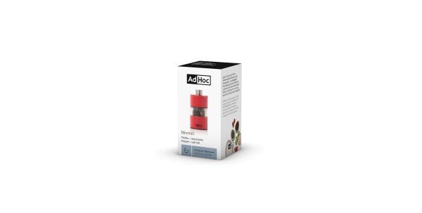 AdHoc - MP333 - AdHoc, Pfeffer - / Salzmühle Minimill, rot