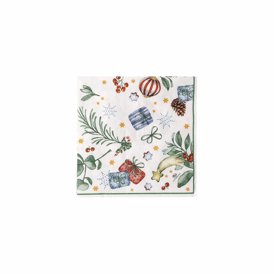 02433 - 727213 - 05214 - Alle Jahre wieder, Servietten 33x33/20, Hutschenreuther 2025