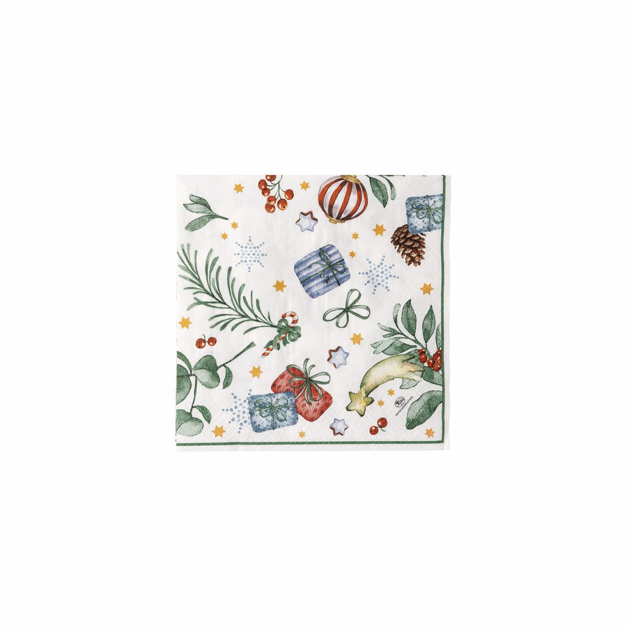 02433 - 727213 - 05214 - Alle Jahre wieder, Servietten 33x33/20, Hutschenreuther 2025