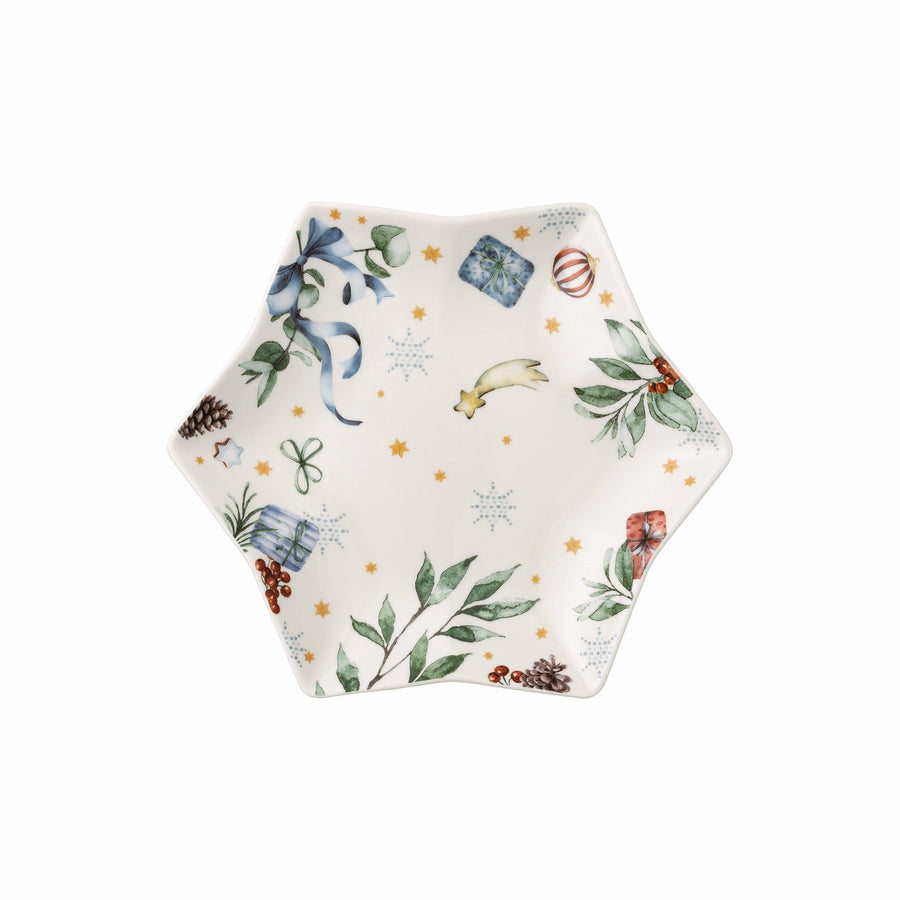 02473 - 727213 - 25381 - Alle Jahre wieder, Sternschale 24 cm, Hutschenreuther 2025