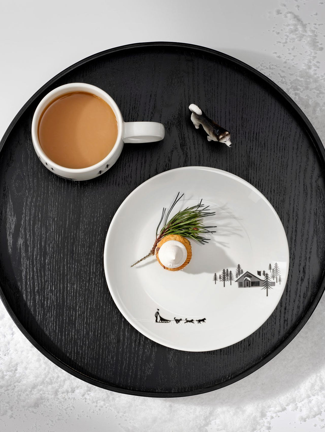 ASA - 16830286 - Asa, Dessertteller sleg Dogs, D20,5 x H2,2 cm