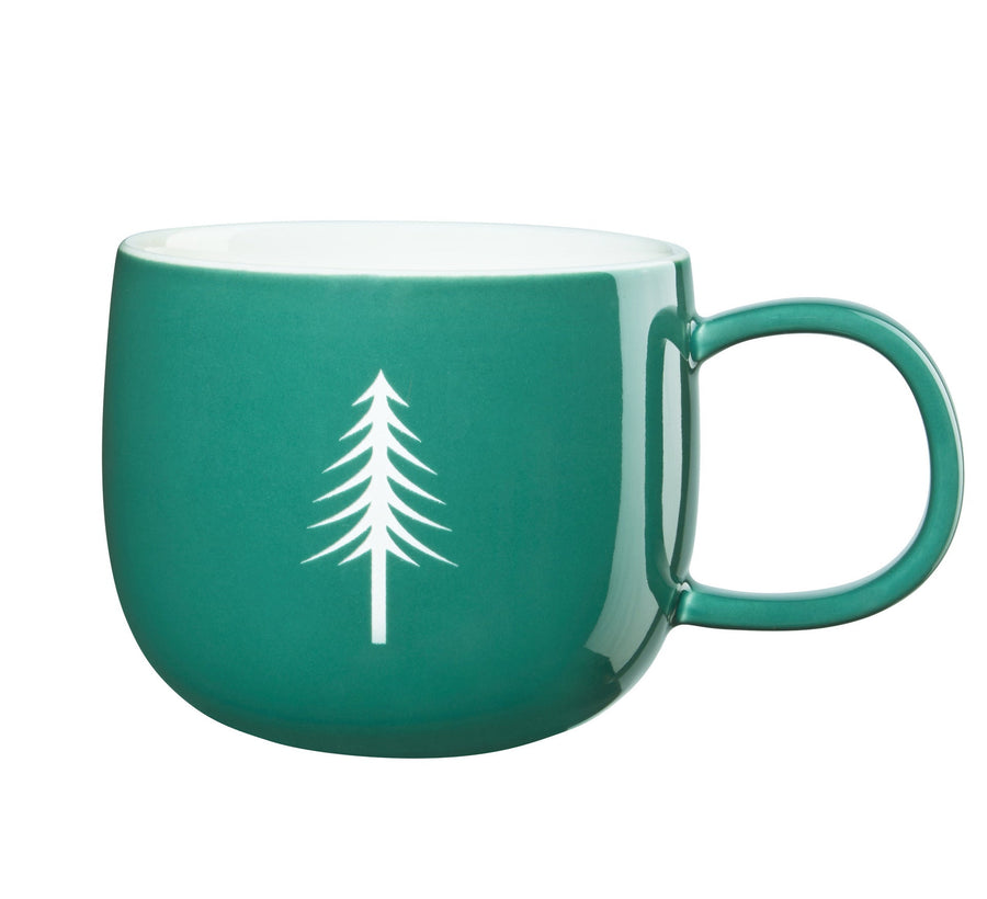 ASA - 16865286 - ASA, Henkelbecher fir Tree, Höhe 8,5 x D 10cm, 0,4l