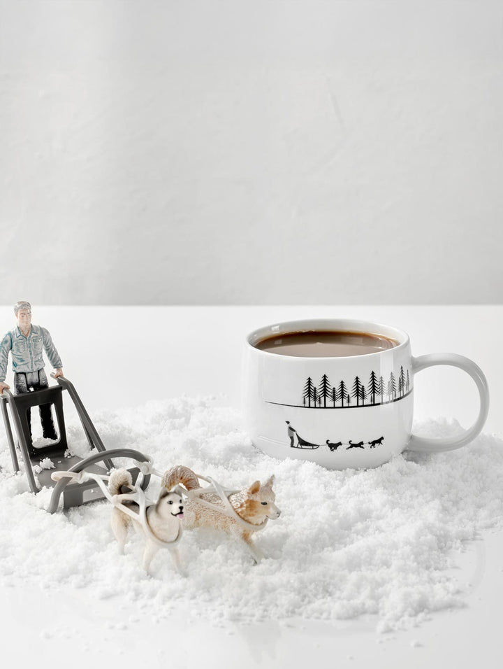 ASA - 16870286 - Asa, Henkelbecher sleg dogs, D10 x H8,5cm, 0,4l