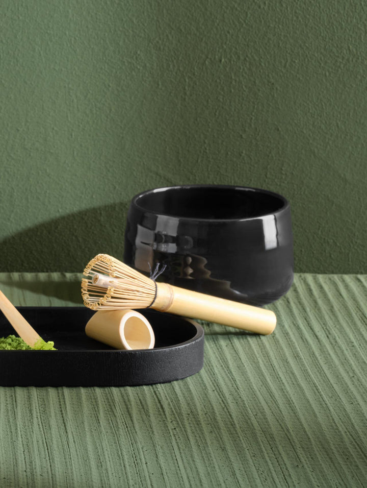 - Asa, Matchabesen mit Bänkchen, L14,5cm