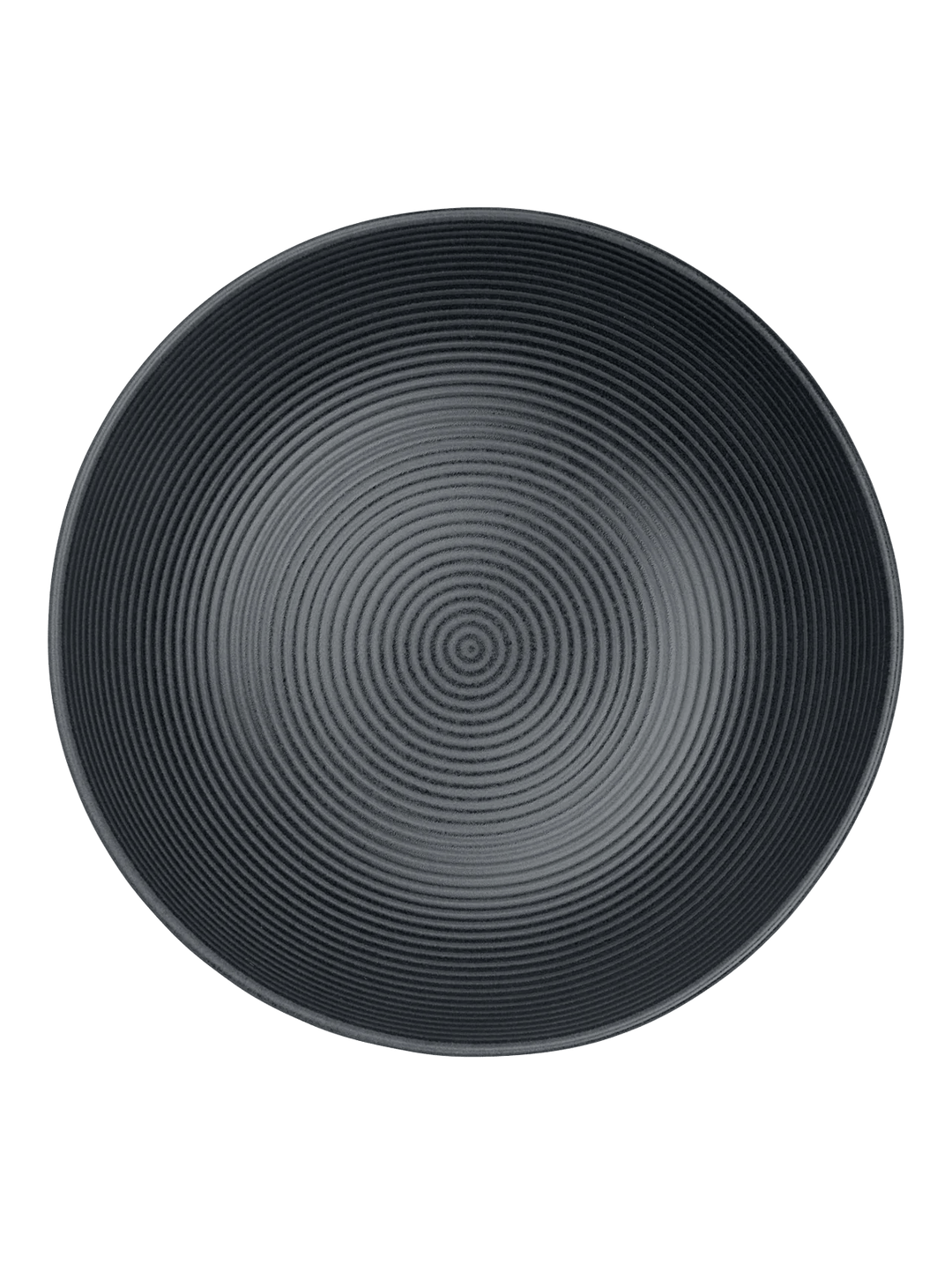 ASA - 54273190 - ASA, Schale schwarz matt, D29,5cm, H9cm, gerillt