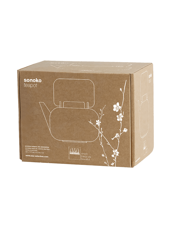 ASA - 21371017 - ASA, Teekanne Sonoco, inkl. Edelstahlfilter, 1,0l