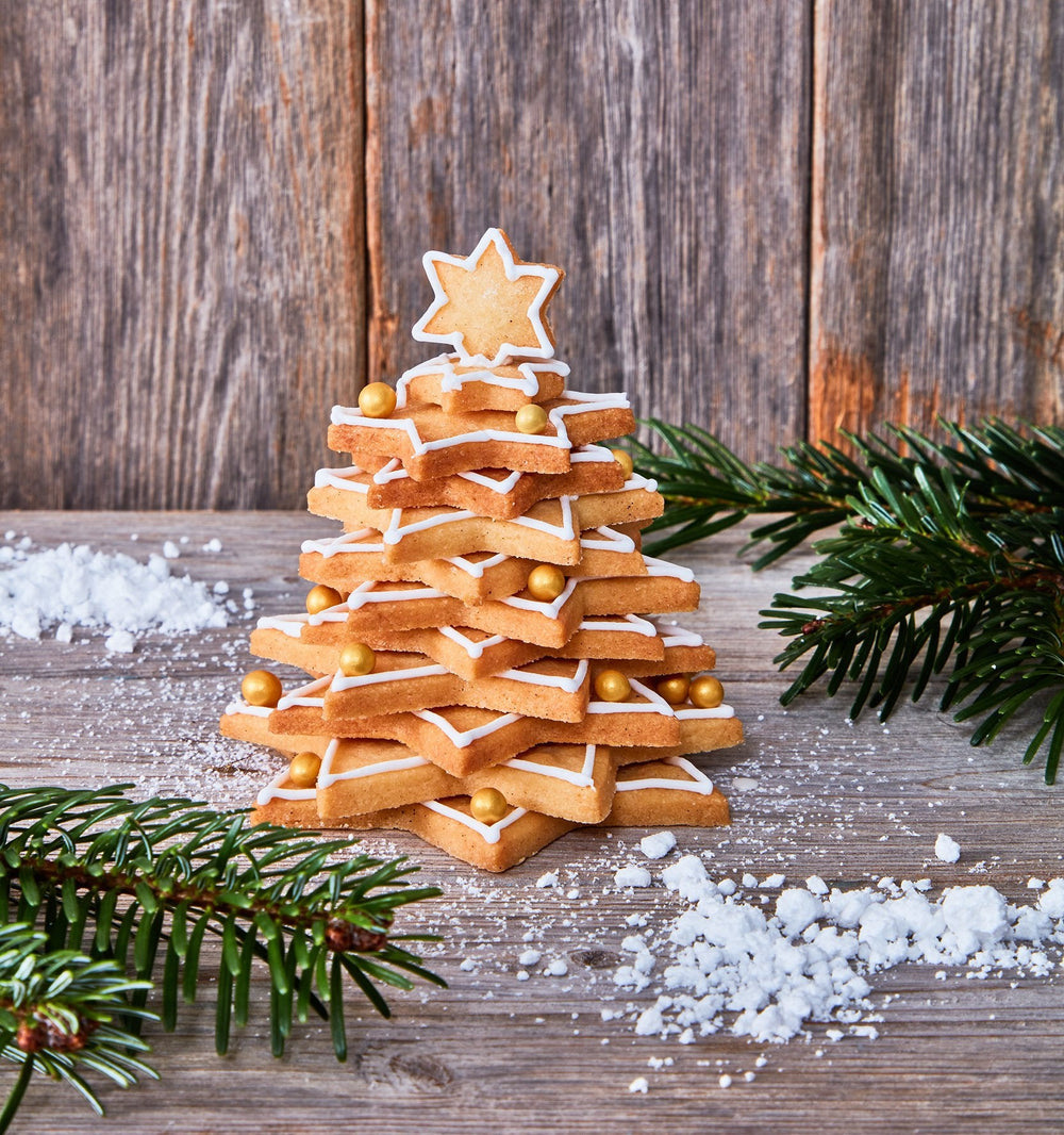 BIR - 199569 - Ausstechformen - Set Stern für Tanne, Birkmann, Edelstahl, 6 - Tlg.