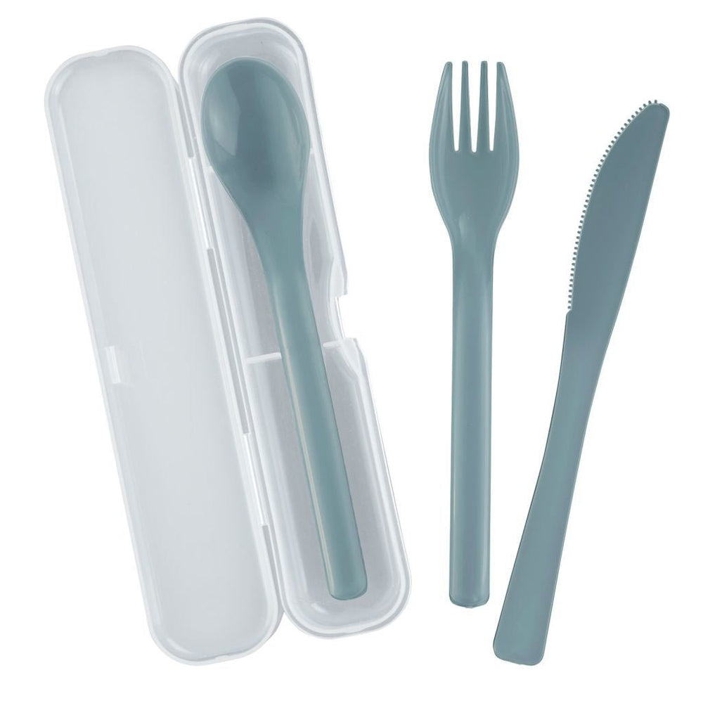 Besteck-Set 3 Tlg., Westmark, in blau oder mint-grün erhältlich-WST-53532211-blau