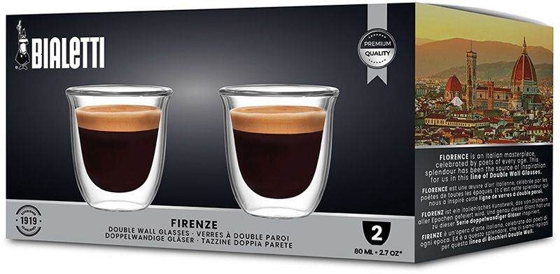 BIA - DBW013 - Bialetti 'Doppelwandige Espresso Gläser'