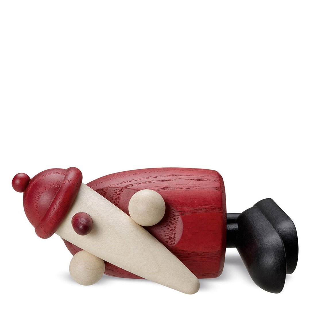 KOE - 6030 - Bjoern Koehler - Weihnachtsmann schlafend, klein, rot, 9cm