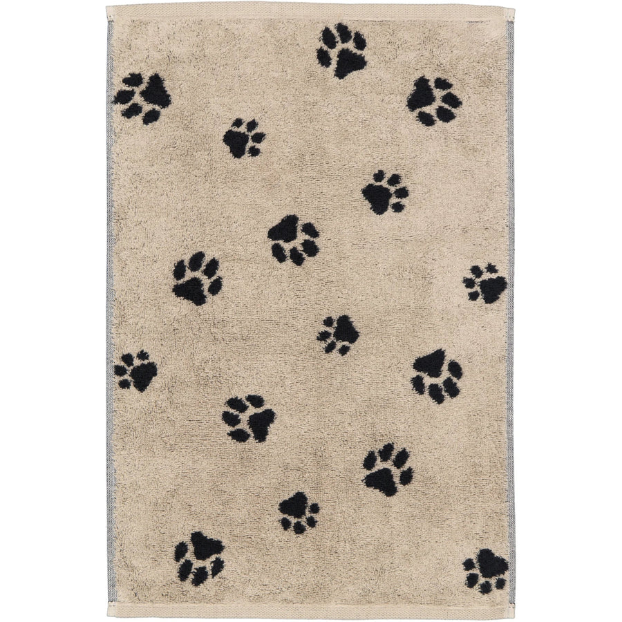 CAW-6247-93-s50/100 - Cawö - Handtuch - schwarz/beige, 50/100cm