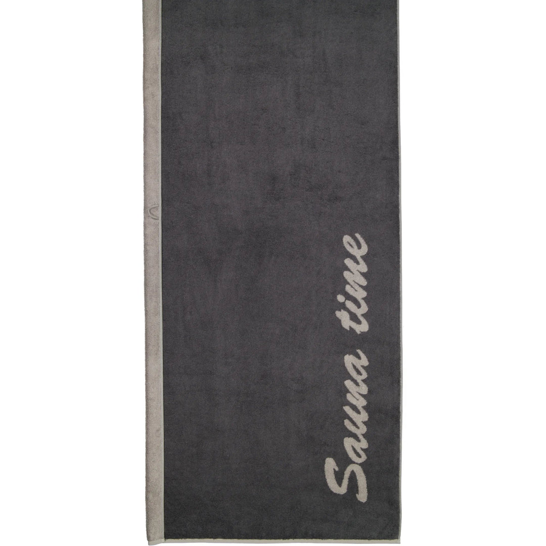CAW-449-77-s80/200 - Cawö - Saunatuch - anthrazit, 80/200cm