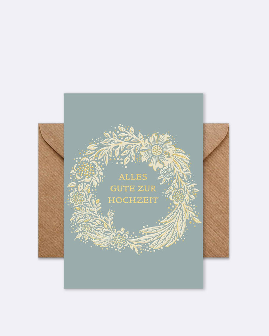 chi-LT366 - Chic.mic, Doppelkarte mit Umschlag "Alles gute zur Hochzeit"