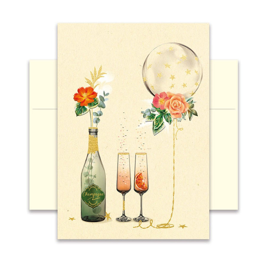 CHI - LT321 - Chic.mic, Doppelkarte mit Umschlag "Champagne"