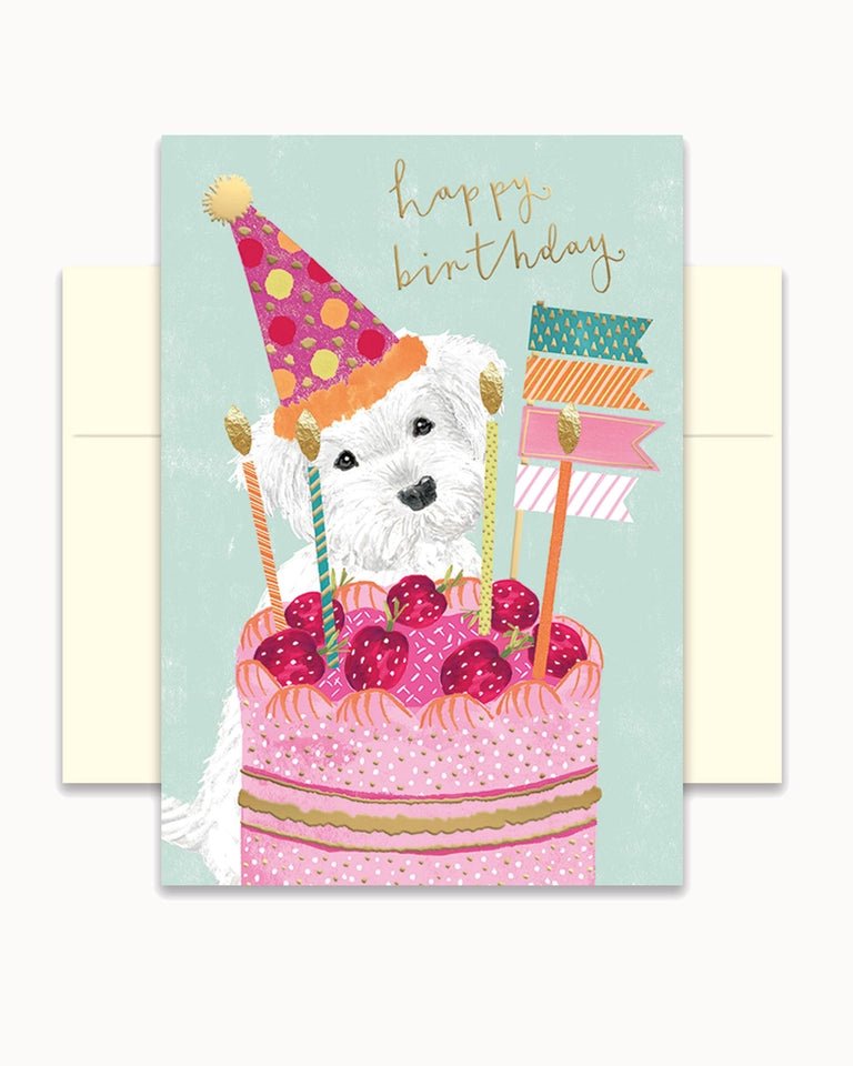 chi - LT333 - Chic.mic, Doppelkarte mit Umschlag "Happy Birthday"