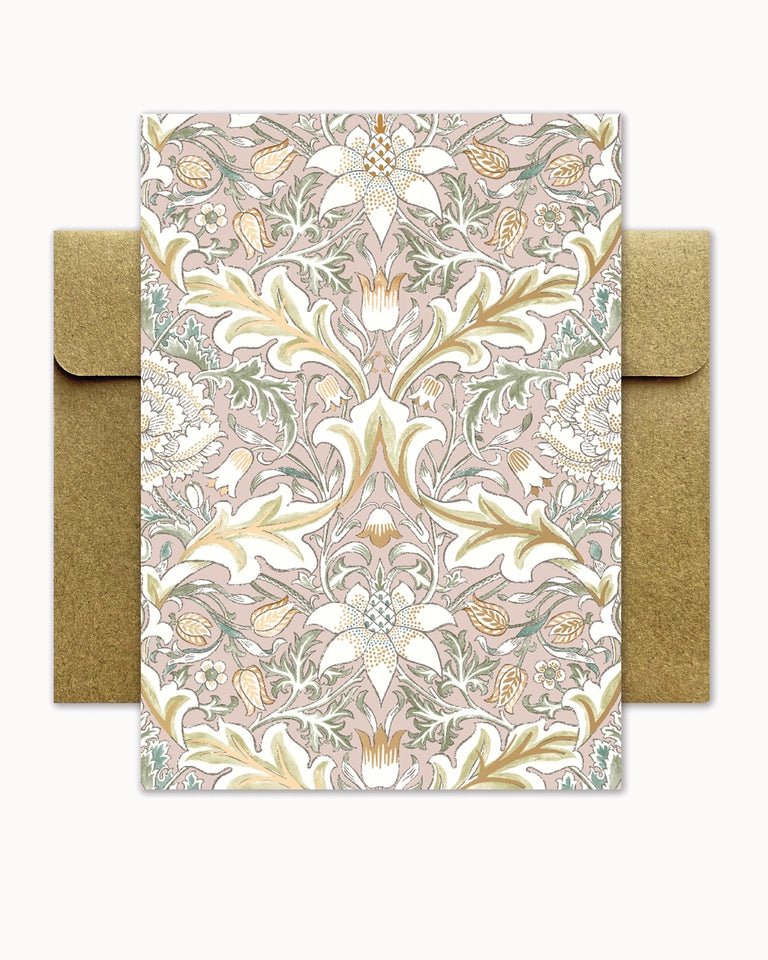 chi - LT297 - Chic.mic, Doppelkarte mit Umschlag "Rose Pattern"