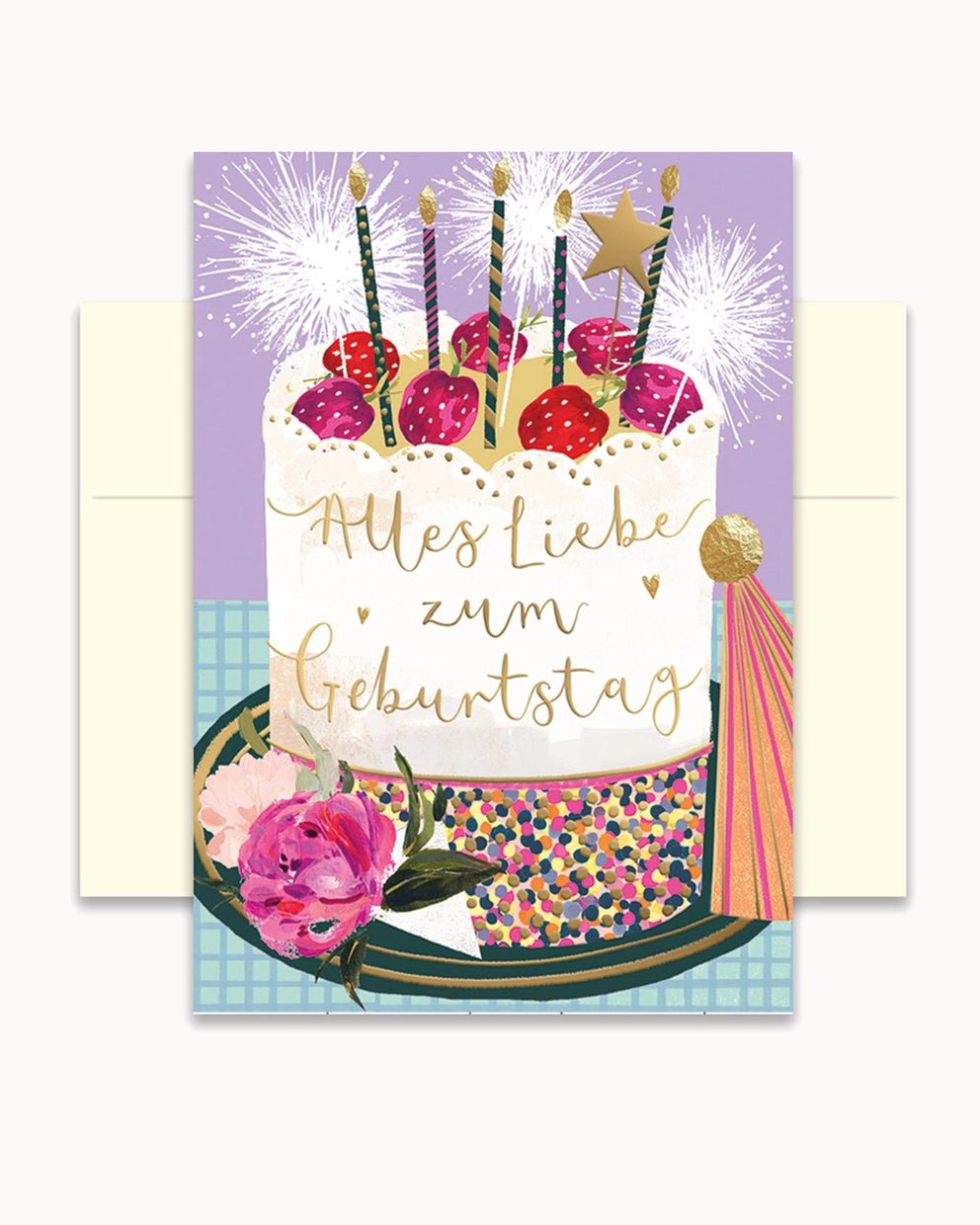 CHI - LT331 - Chic.mic, Doppelkarten mit Umschlag "Alles Liebe zum Geburtstag"