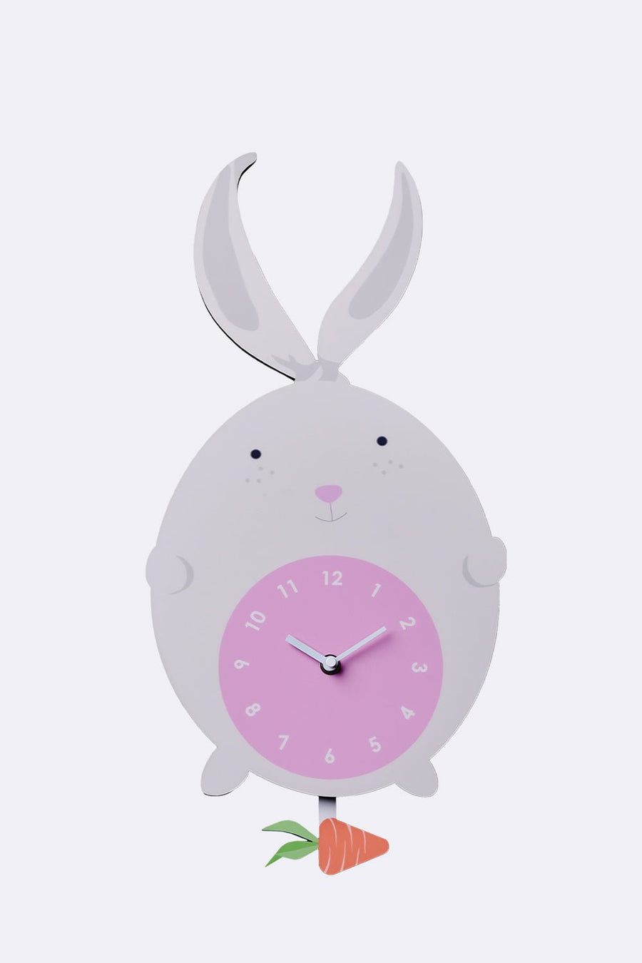CHI - KWC100 - Chic.mic, Kids wall clock, Kinder Wanduhr - rabbit
