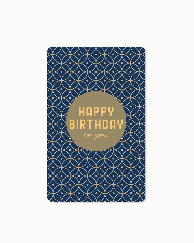 CHI - LC206 - Chic.mic, Luna Postkarte, "Birthday Muster"