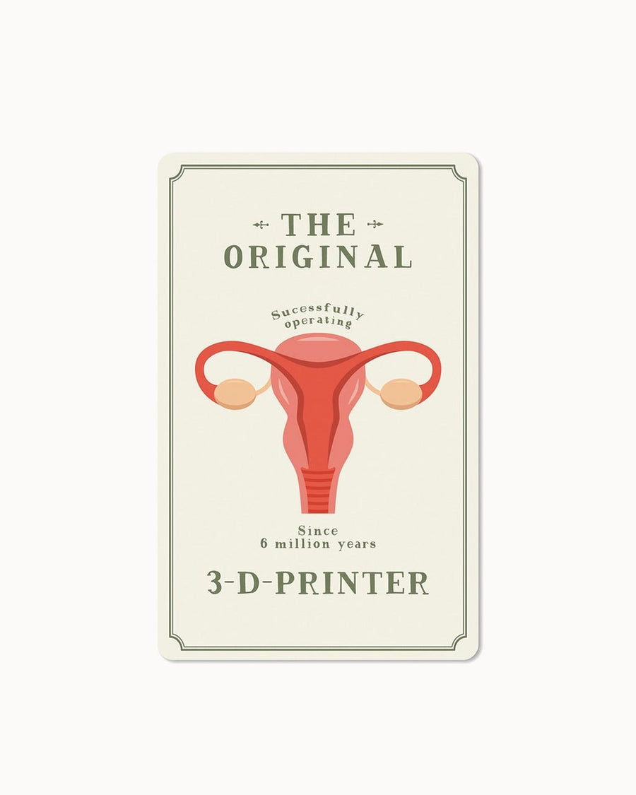 CHI - LC250 - chic.mic - Lunacard Postkarte '3D Printer'