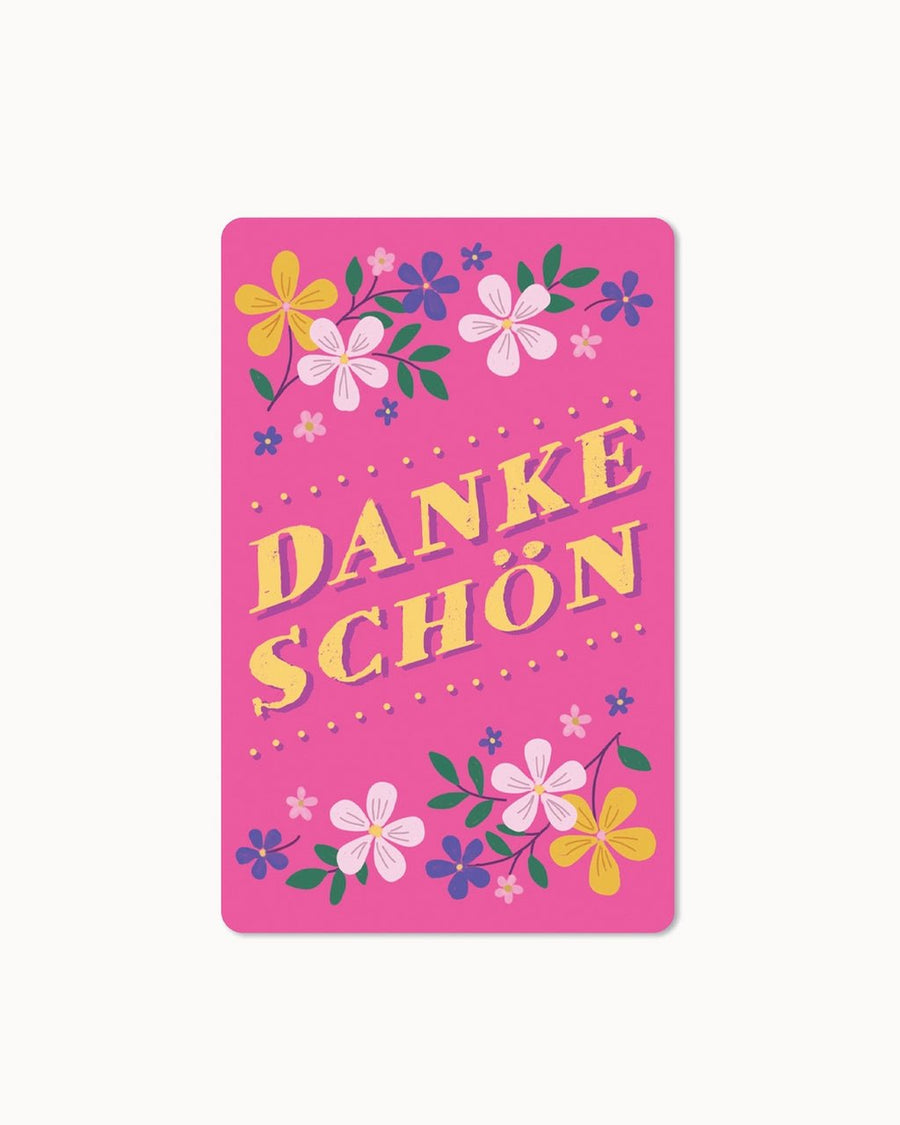 CHI - LC382 - chic.mic - Lunacard Postkarte 'Dankeschön'