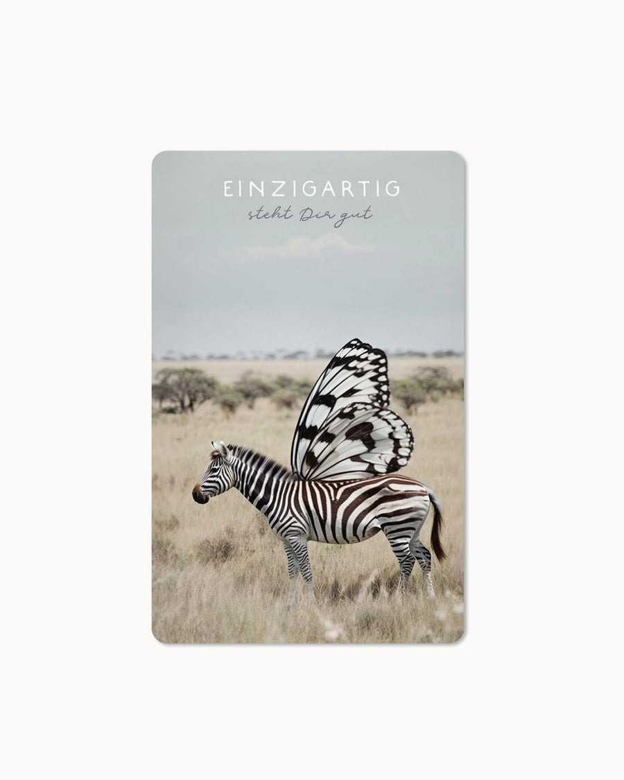 CHI - LC400 - chic.mic - Lunacard Postkarte 'Einzigartig'