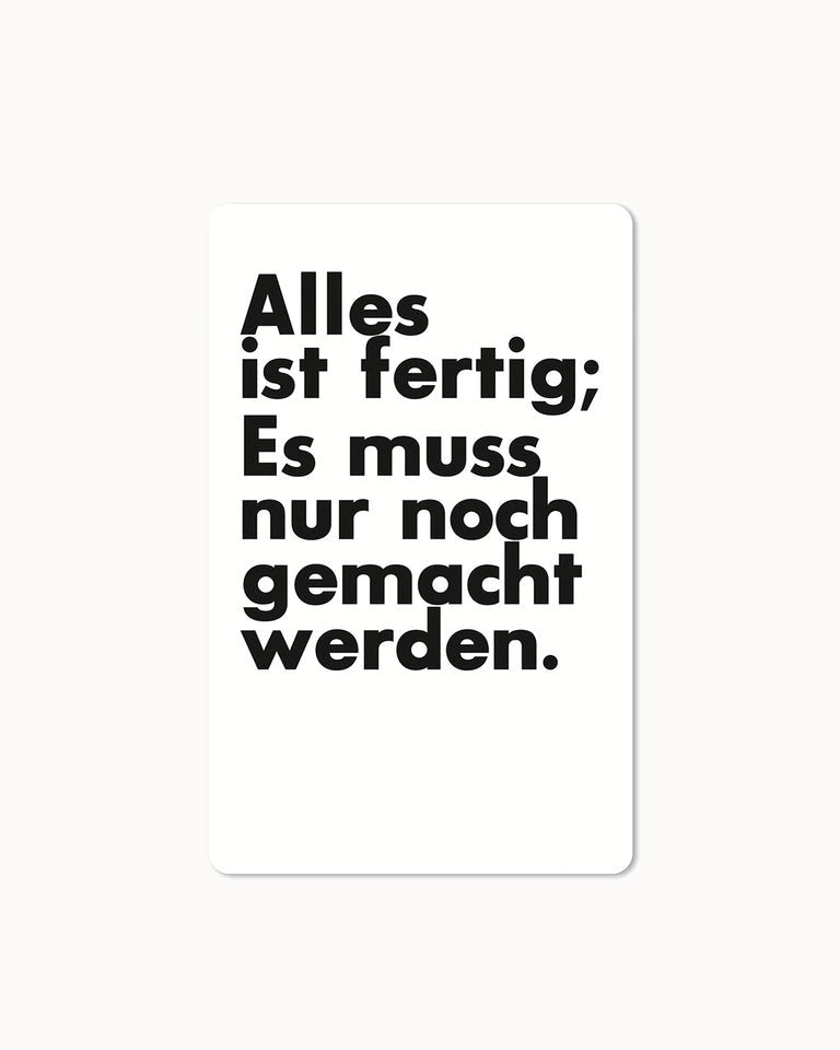 CHI - LC214 - Chic.mic, Lunacard Postkarte "Fertig"