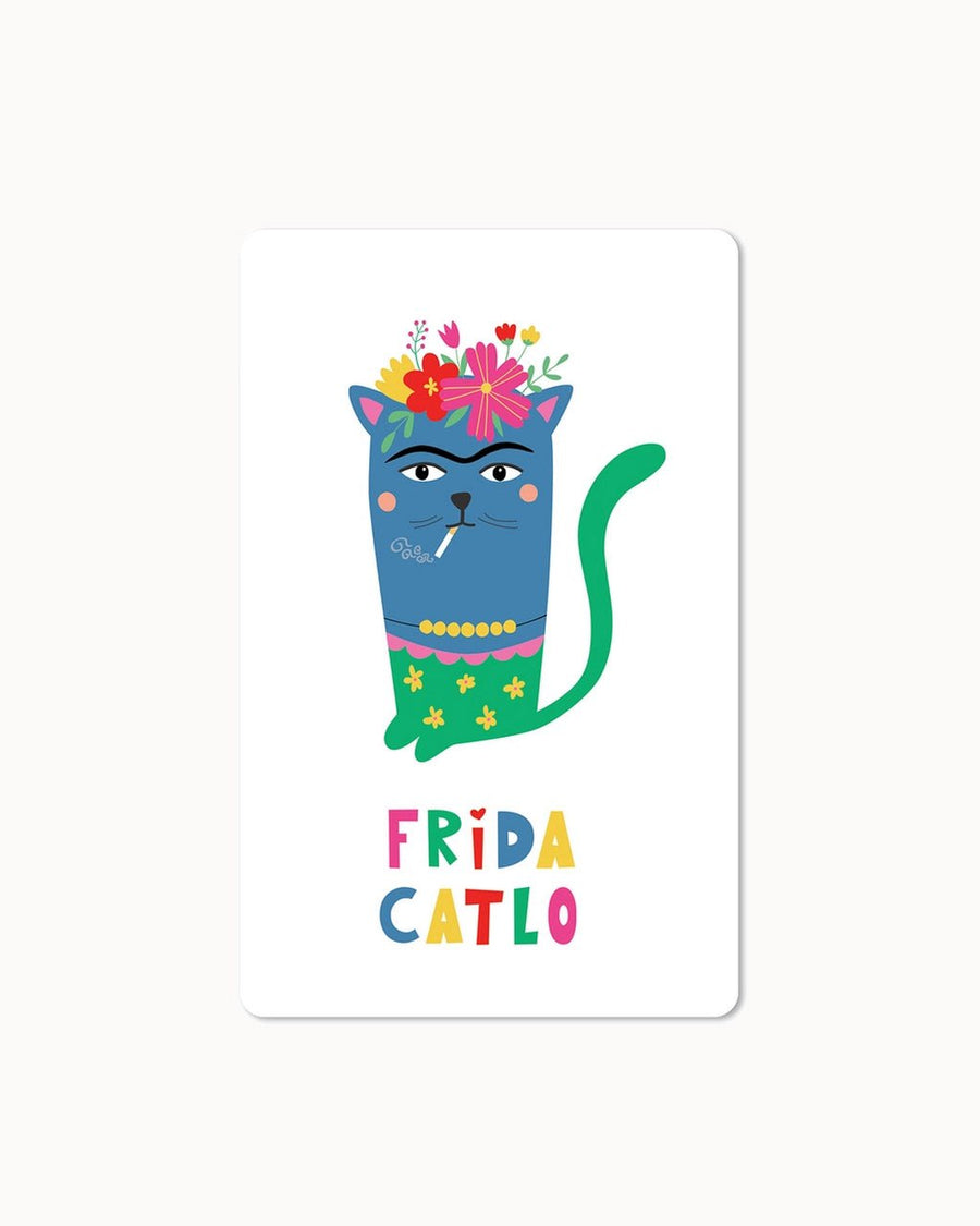 CHI - LC352 - chic.mic - Lunacard Postkarte 'Frida Catlo'