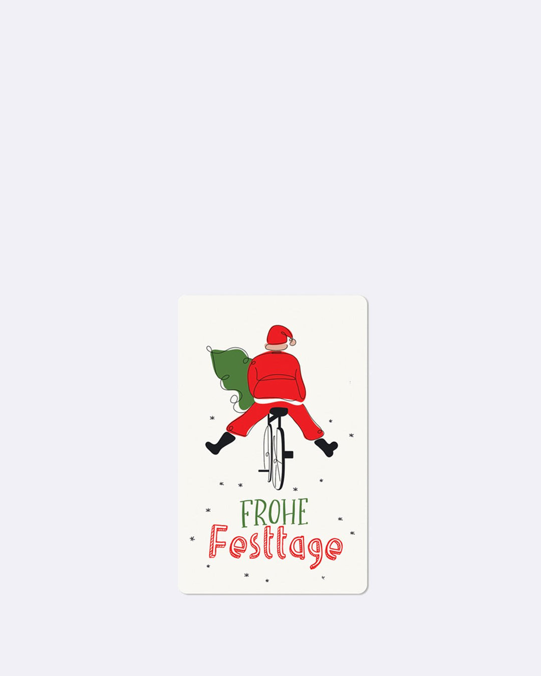 CHI - LC660 - chic.mic - Lunacard Postkarte 'Frohe Festtage'