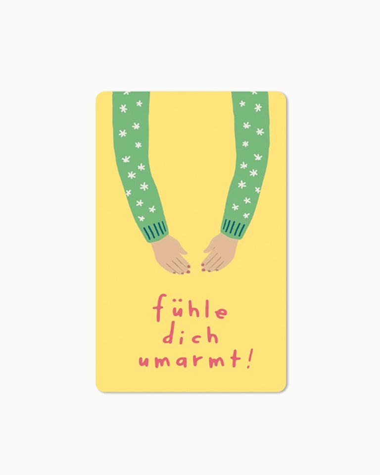 CHI - LC365 - Chic.mic, Lunacard Postkarte "fühle dich umarmt"