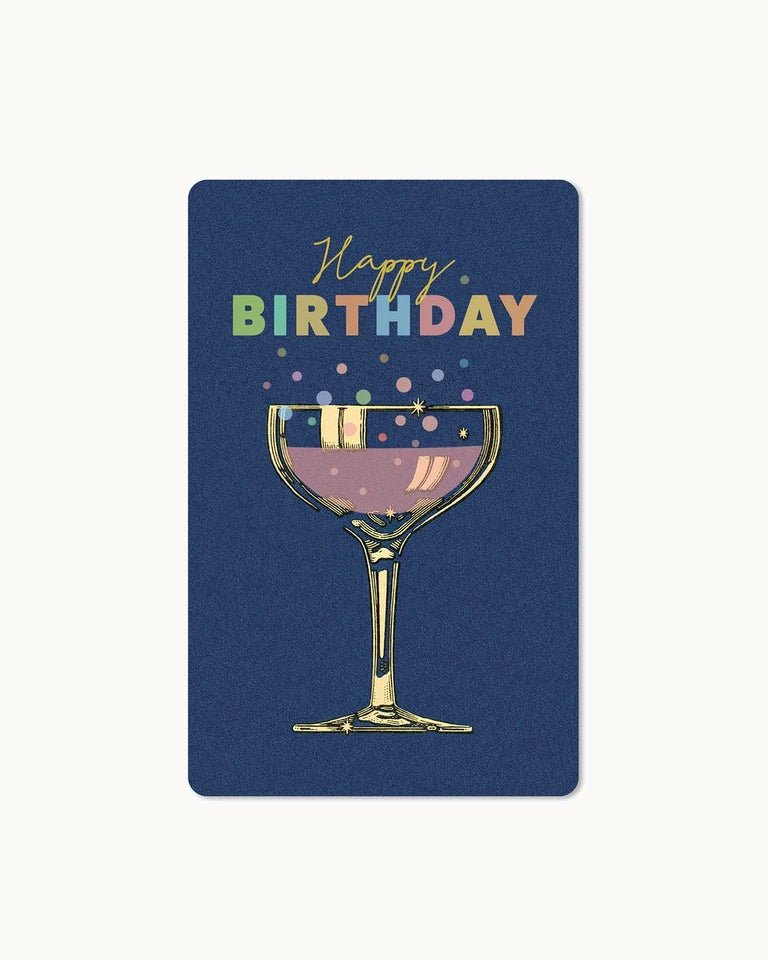 CHI - LC357 - Chic.mic, Lunacard Postkarte, "Happy Birthday"