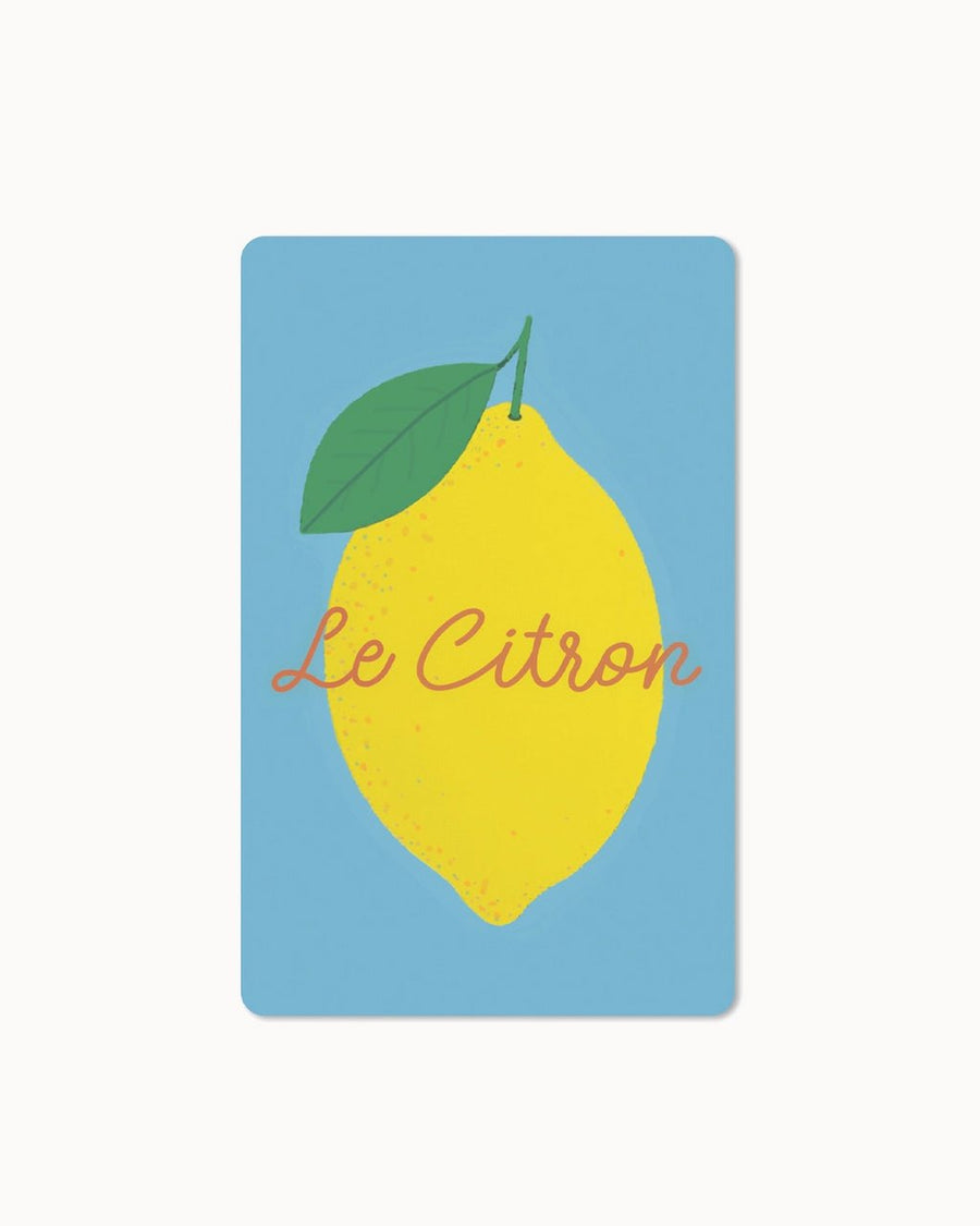 CHI - LC381 - chic.mic - Lunacard Postkarte 'Le Citron'