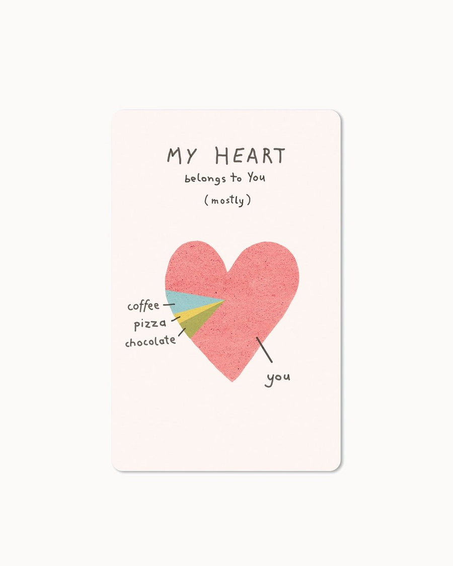 CHI - LC306 - chic.mic - Lunacard Postkarte 'My heart'