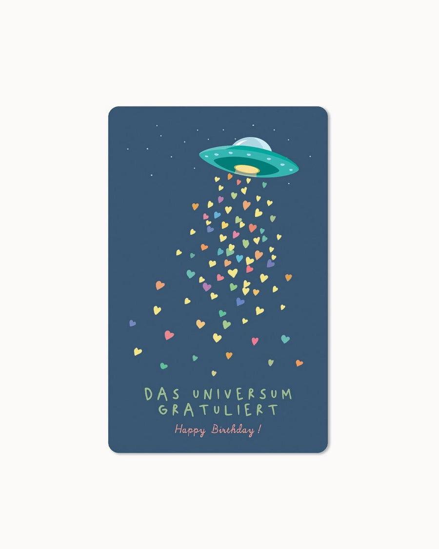 CHI - LC373 - chic.mic - Lunacard Postkarte 'Universe Birthday'