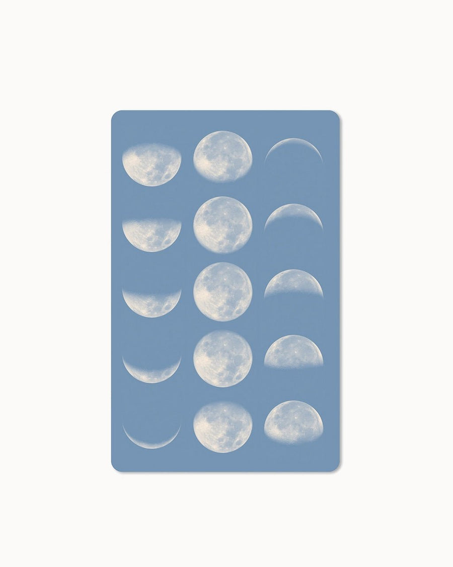 CHI - LC255 - chic.mic - Luncard Postkarte 'Blue Moon phases'