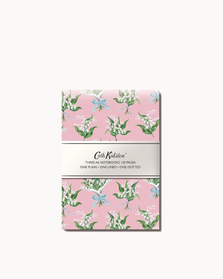 CHI - CKS0021 - Chic.mic, Notizbuch A6, 3er Set, liniert, blanko, gepunktet