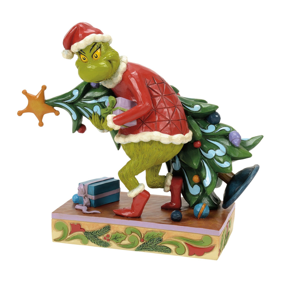 6017064 - Der Grinch, der einen Baum stiehlt, Jim Shore 2025