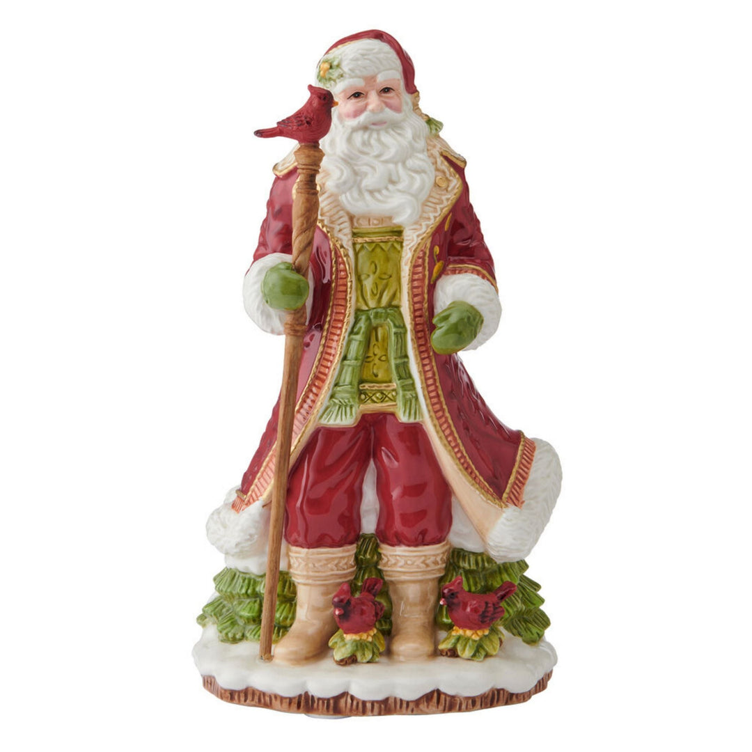 FaF - 1025013 - Fitz & Floyd Christmas Collection Santa mit langem Mantel - 27cm klein - 2025