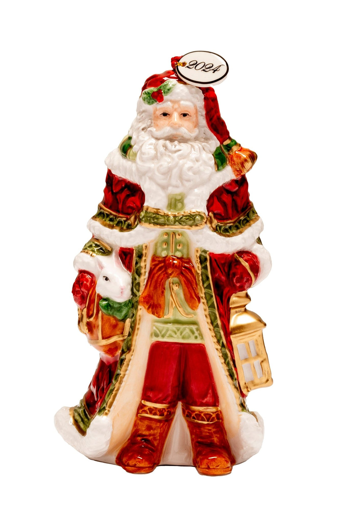 FaF - 1024016 - Fitz & Floyd Christmas Collection Figur CAMP.COL SANTA - 13.5 cm - 2024